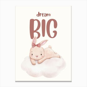 Dream Big Kids and Nursery 1 Canvas Print