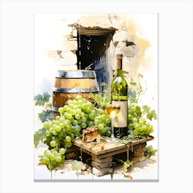 Grapevine Symphony Canvas Print