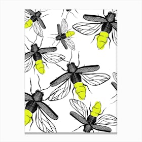 Summer Fireflies Canvas Print