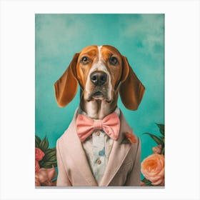 A Beagle Dog 8 Canvas Print