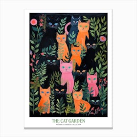 The Cat Garden Collection Canvas Print