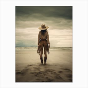 Cowgirl Photography  Canvas Print