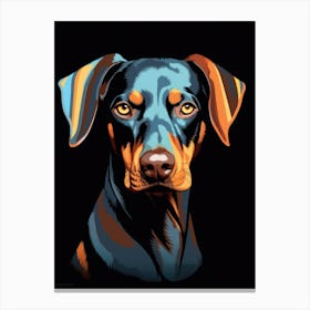 Doberman Pinscher 8 Canvas Print