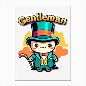 Gentleman 1 Canvas Print