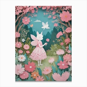 Fairy In The Forest 1 Canvas Print