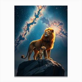 Lion King 5 Canvas Print