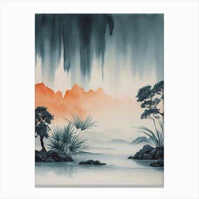 Asian Landscape Painting 36 Canvas Print