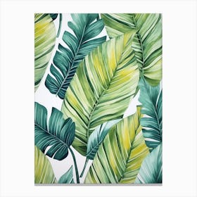 Tropical Leaves 6 Canvas Print