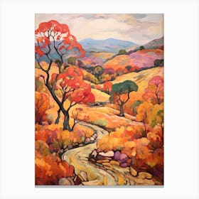 Autumn Gardens Painting Wave Hill Usa 2 Canvas Print