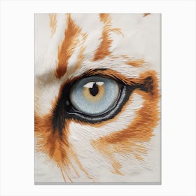 Eye Of A Cat Canvas Print