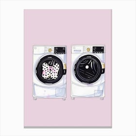 Two Washing Machines 5 Canvas Print