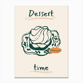 Dessert Time 1 Canvas Print