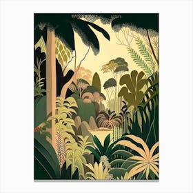 Hidden Paradise 6 Rousseau Inspired Canvas Print