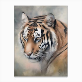 Doubting Tiger Canvas Print