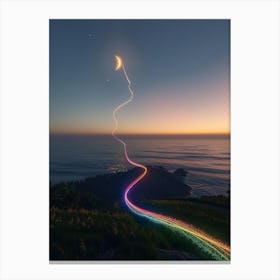 Rainbow Trail Canvas Print