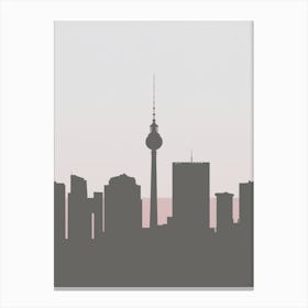 Berlin Skyline 1 Canvas Print