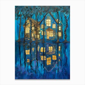 House In The Woods 16 Canvas Print