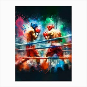 Boxing Ring Canvas Print