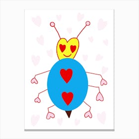 Lovebug Canvas Print