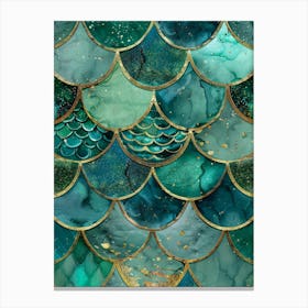 Mermaid Scales 6 Canvas Print