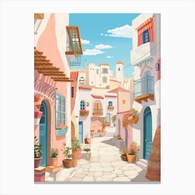 Agadir Morocco 1 Illustration Canvas Print