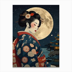 Geisha 13 Canvas Print