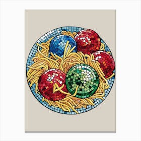 Christmas Ornaments Canvas Print