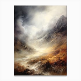 'Misty Mountains' Canvas Print