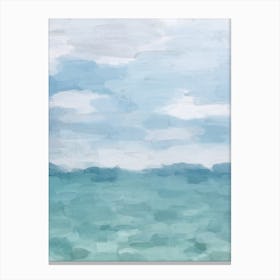 Ocean Clouds Canvas Print