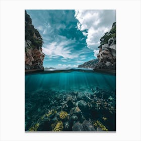 Underwater Seascape Canvas Print