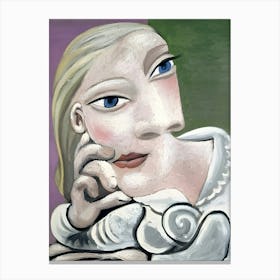 Pablo Picasso Portrait Of A Woman 1 Canvas Print