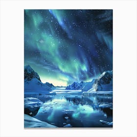 Aurora Borealis Northern Lights 1 Canvas Print