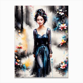 Chinese Girl 5 Canvas Print