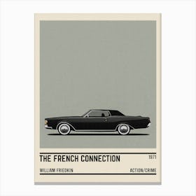 The French Connection Movie Car Canvas Print