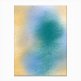 Abstract Watercolor Painting 4 Canvas Print