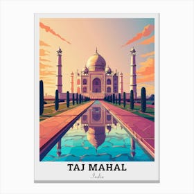 Taj Mahal Travel 1 Canvas Print