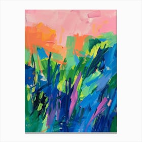 Abstract Landscape Painting 17 Canvas Print