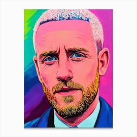 Ben Foster Pop Movies Art Movies Canvas Print