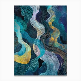 'Waves' 16 Canvas Print