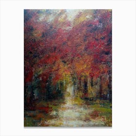Autumn In The Woods Canvas Print