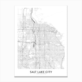 Salt Lake City Canvas Print
