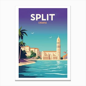 Split Croatia Print Stampe su tela