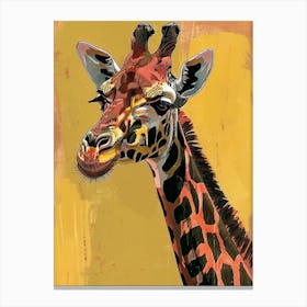 Giraffe Canvas Print 17 Canvas Print