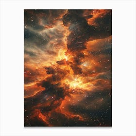 Nebula In Space Canvas Print