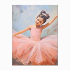 Little Ballerina Canvas Print