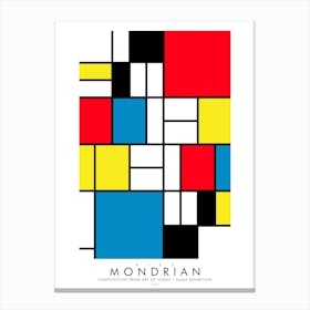 Mondrian Moma Canvas Print