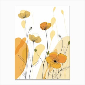 Poppies 112 Canvas Print