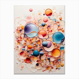 Bubbles 30 Canvas Print