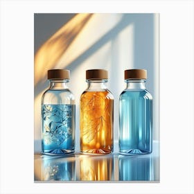 Medicine Bottles Canvas Print