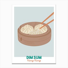 Dim Sum China World Foods Canvas Print